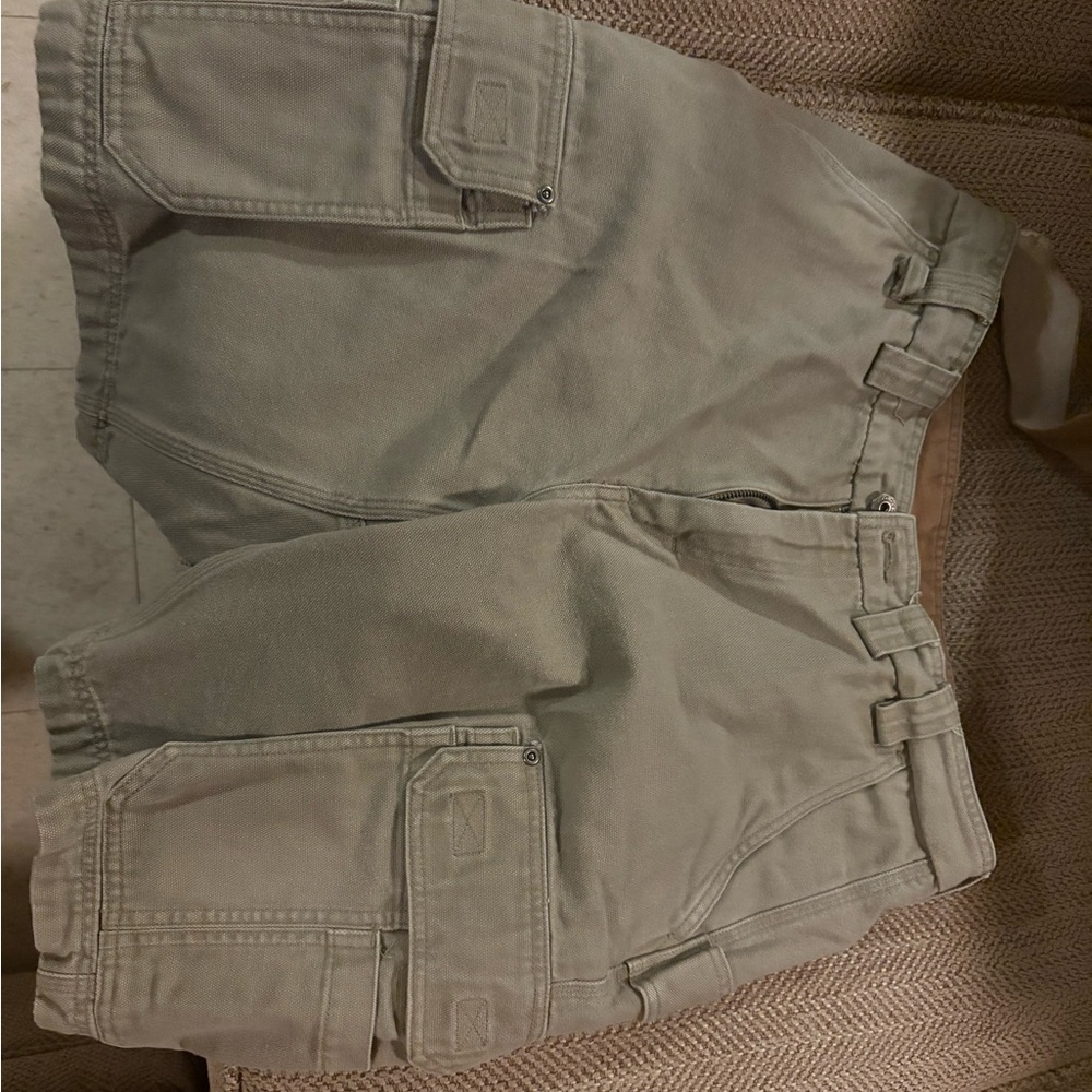 Duluth Trading Co Men's Khaki Cargo Shorts